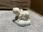 *SUPER RARE VTG* Napco Itsy Bitsy Angel Girl Praying "Brighten Up” Figurine — photo 3