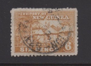 1928 New Guinea Sc# 7 Used Cat $55.00