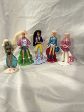 Vintage McDonald's Barbie Happy meal toys by Mattel 1990s 