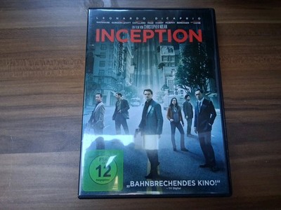 Inception, DVD, DiCaprio, Murphy, Gordon-Levitt, Hardy, PageInception, DVD,...