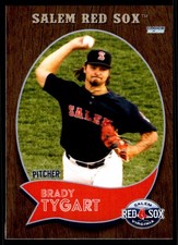 2025 Brady Tygart Choice Minor League Rookie Card RC Salem Red Sox