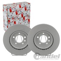 2X Ferodo 317Mm Bremsscheiben BelÜFtet Vorne Passend FüR Land Rover Discovery RA
