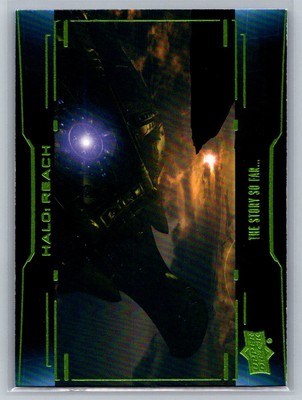 2023 Upper Deck Halo Legacy #103 Long Night of Solace Spartan Ops GREEN