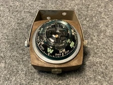 Vntg Vintage Boat Marine Compass Mountable Made in Japan