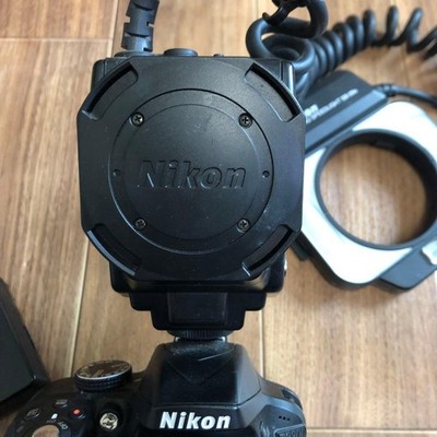 Nikon D3300 Digital Camera with SB-29s Speedlight and 105mm Lens