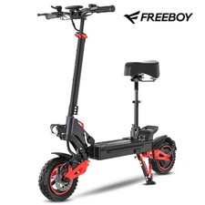FreeBoy J15MAX 48V18AH 1600W Electric Scooter For Adult 10"Off Road With seat