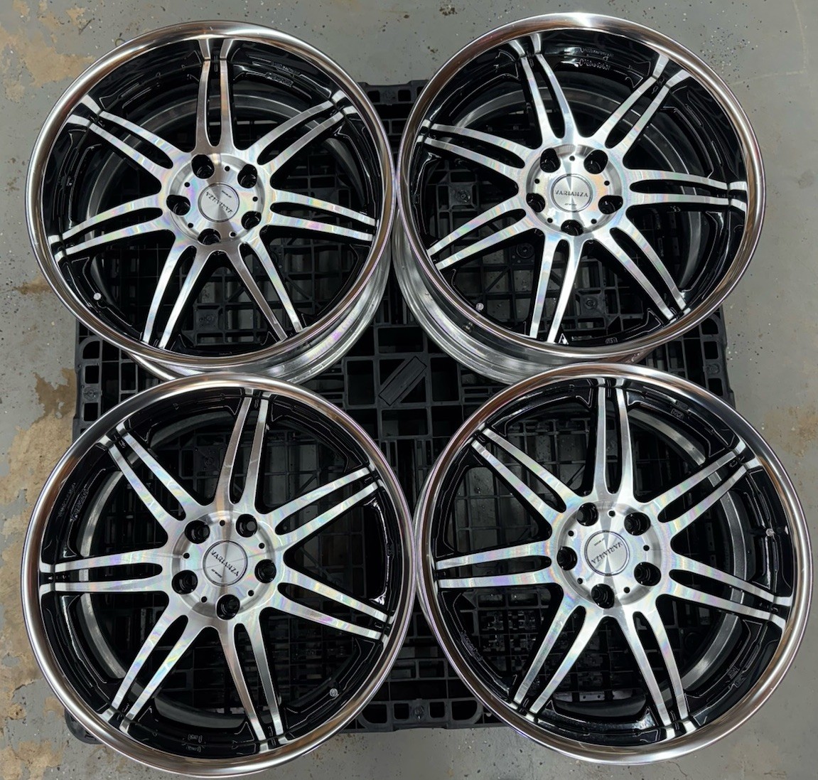 JDM WORK VARIANZA T1S WHEELS RIMS 19x9 (+35) 19x8 (+30) WHEELS RIM