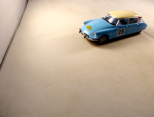 Modellino auto rally 1:43 UH 1962 CITROEN DS 19 "Liegi-Sofia-Liegi" blu 1:43