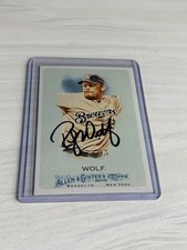 2010 Topps Allen & Ginter's - Randy Wolf #190 Brewers Signed