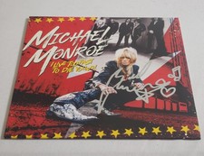Michael Monroe Autographed I Live Too Fast To Die Red Vinyl LP
