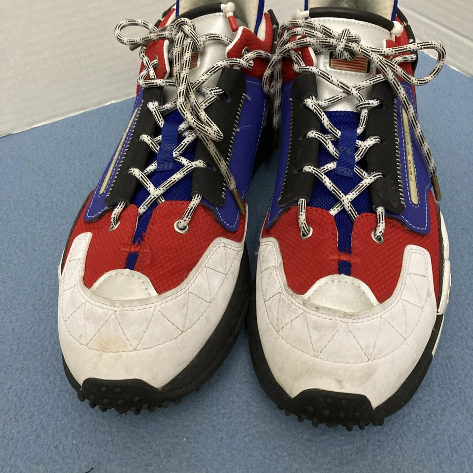 Polo Sport Men's PS200-SK-HTL Red White Blue with Black Accents Sneakers - SZ 15 - Image 3 of 4