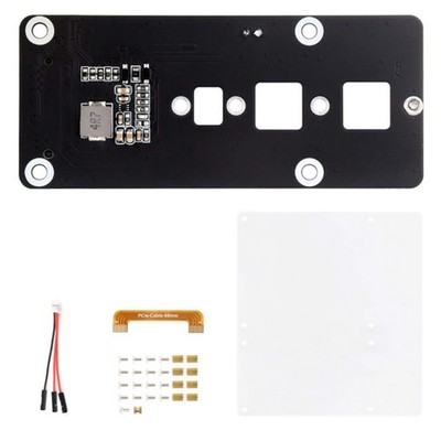 1 PC PCIe auf M.2 NVMe SSD Adapter Karte für Raspberry Pi5 Gen2 Gen3 2260 2280