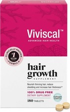 Hair Growth Dietary Supplement with Collagen Complex 180 Tabs hot sale