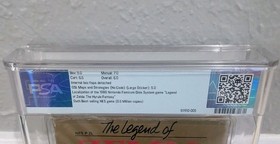 The Legend Of Zelda Nintendo NES CIB Graduado WATA PSA 6.0