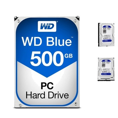 WD Blue 500GB Internal Hard Drive - 7200 RPM SATA 6Gb/s for Ultimate Performance