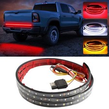 LED Tailgate Light Bar 60" Triple Row 5-Function Strip for Pickup Trailer SUV