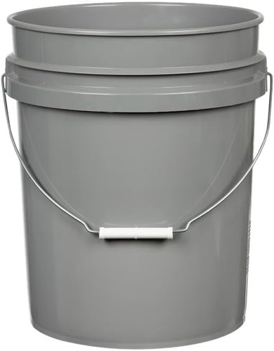 5 Gallon Premium HPDE Plastic Bucket Made in USA Food Grade Storage Container - Picture 4 of 12
