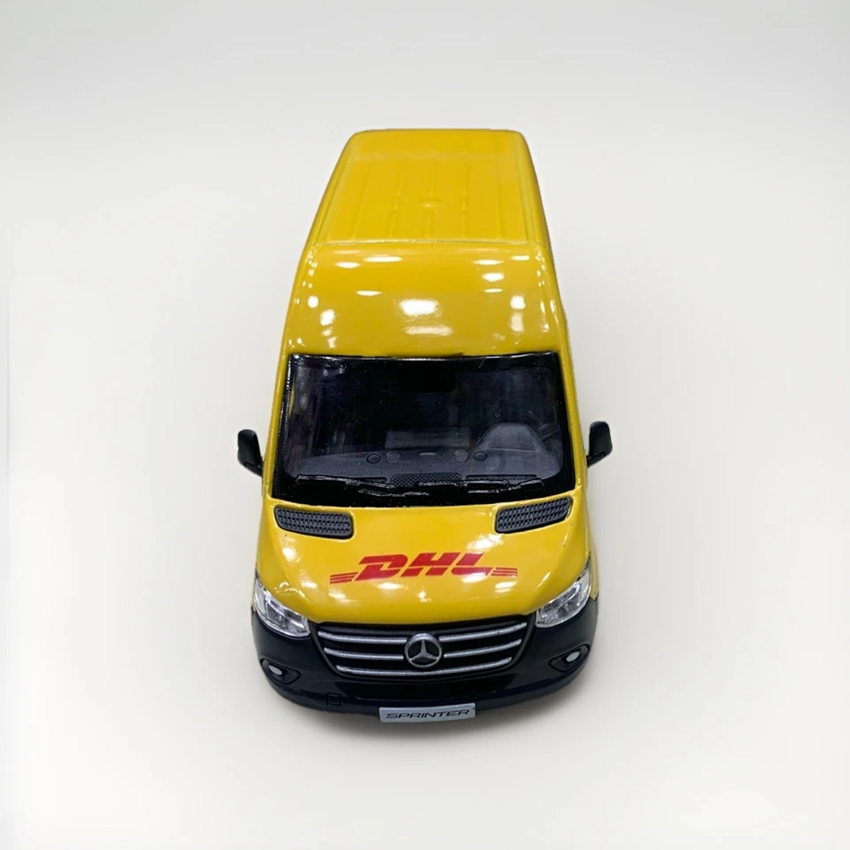 Mercedes Benz - Sprinter DHL Delivery Van 1:32 Licensed Diecast Scale Model - Image 3 of 4