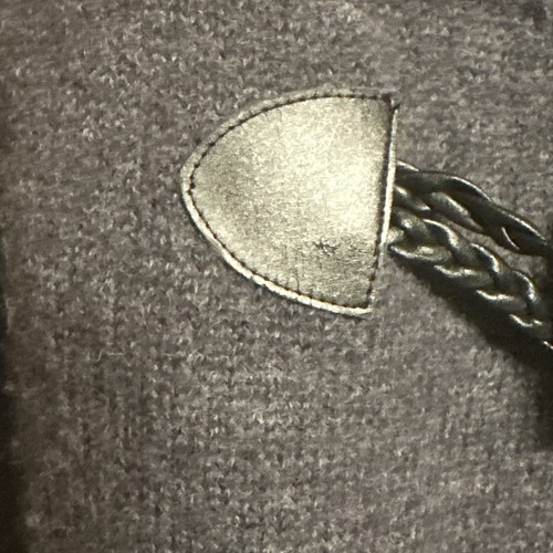 Lord & Taylor Women’s Mid Duffle Coat With Toggle Buttons Black Wool Size PM - Picture 10 of 16