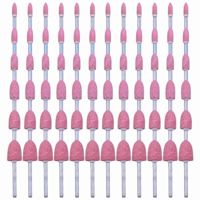 72 Pack Grinding Stone Set 1/8'' Shank, Sanding Drill Bit for Rotary Tool Flap...