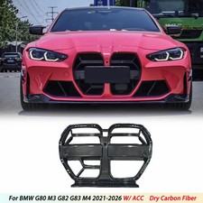 Dry Carbon Fiber Csl Style Front Nose Grille For Bmw G80 M3 G82 G83 M4 2021-2026 Dry Carbon Fiber Csl Style Front Nose Grille For Bmw G80 M3 G82 G83 M4 2021-2026