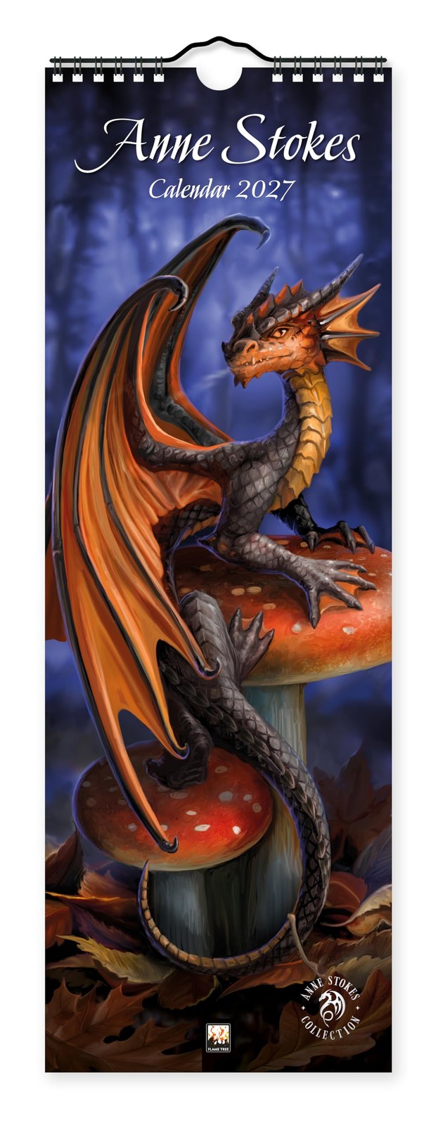Anne Stokes Slim Calendar 2027 (Art Calendar) by Tree Studio Flame | 2026 - Image 3