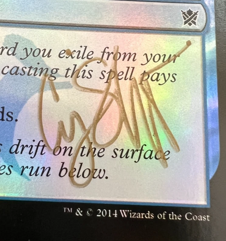 MTG Treasure Cruise 059/269 Artist Proof Cynthia Sheppard SIGNED Holofoil!! - Image 2 of 3