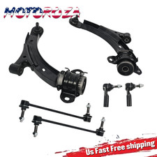 Front Lower Control Arms Sway Bars Tie Rods End Kit 6x For Ford Mustang 2010-14 Front Lower Control Arms Sway Bars Tie Rods End Kit 6x For Ford Mustang 2010-14