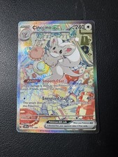 Pokémon TCG Cinccino ex 119/086 Chaos Rising Full Art SIR Holo English NM