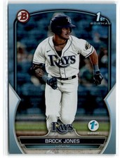 2023 BOWMAN 1ST EDITION SKY BLUE BROCK JONES #BPPF-115