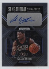 2022-23 Panini Prizm Sensational Signatures Willie Green #SS-WG Auto 0nm7