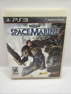 Space Marine PS3 Sony PlayStation 3 Complete CIB with Manual Tested Working