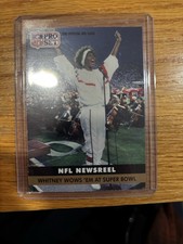 1991 Pro Set - NFL Newsreel Whitney Houston #350