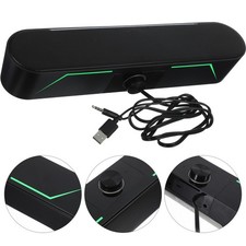 Wired Computer Speakers Soundbar PC Stereo USB Powered for Laptop Tablet Speaker