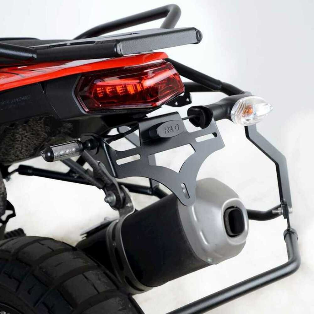 R&G RACING License Plate Holder-Black Yamaha Tenere 700 for Moto