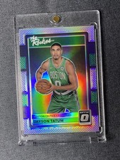 2017-18 Panini Donruss Optic the Rookies Jayson Tatum Holo Silver Prizm (RC)
