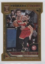 2021-22 Donruss Elite Primary Colors Orange Die-Cut Trae Young #9 0nr3