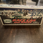 Hess 2009 Race Car & Racer Toy Vehicle White/Green Gas & Oil w/ Box — photo 1