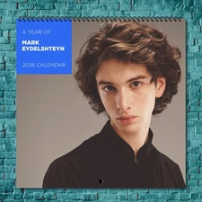 Mark Eydelshteyn 2026 Wall Calendar, 12-Month Celebrity Photo Calendar
