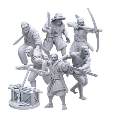 Firelock Games: Blood & Plunder Maroons Faction Box