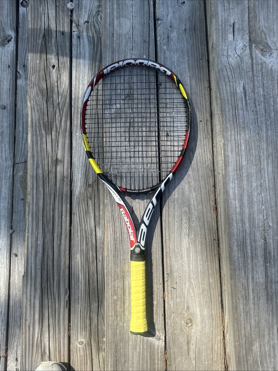 Babolat Aeropro Drive Jr 26 2014 French Open Racquet 1: 4 1/8 | eBay