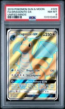 2019 POKEMON SUN & MOON UNIFIED MINDS #229 FULL ART/DRAGONITE GX PSA 8 on eBay