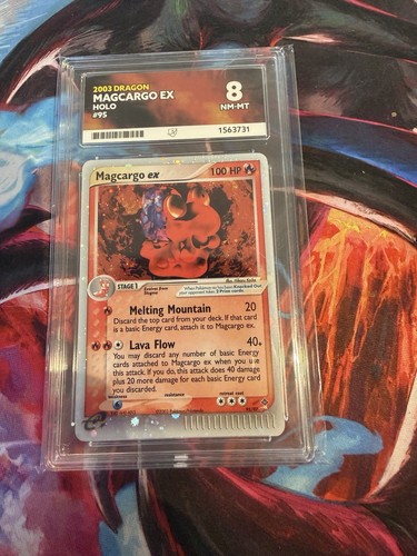 Magcargo ex graded ACE 8 for sale on eBay