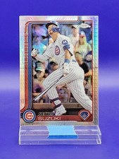 Seiya Suzuki 2025 Topps Chrome Prism Refractor SP 🔥 Cubs