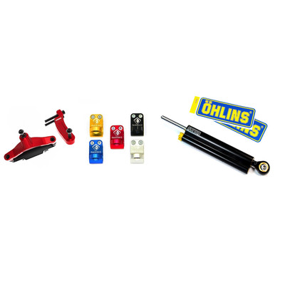 Ducabike Ducati Hypermotard 698 Mono / RVE Black Ohlins Steering Damper Kit -...