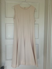 CALVIN KLEIN Womens Sleeveless Dress sz 10 Blossom Pink. Flare Skirt