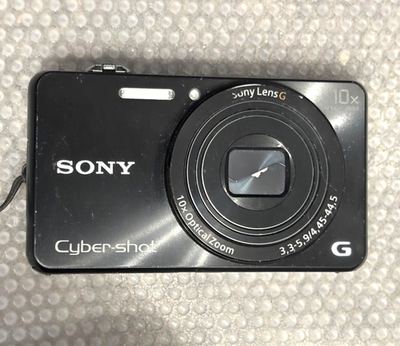 Sony Cyber-shot DSC-WX220 Black 18.2MP Camera Exmor R G Lens 10x