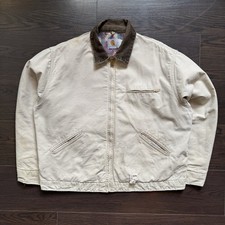 Carhartt Vintage Detroit J24 KHI Jacket Size XL From 1997 Aztec Lining