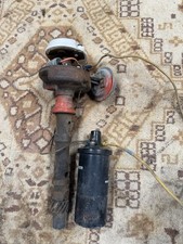 Vintage Gm Chevy V8 Delco Remy Cast Iron Points Distributor 12v Coil Core Vintage Gm Chevy V8 Delco Remy Cast Iron Points Distributor 12v Coil Core
