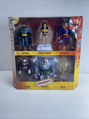 Mattel Toys DC Justice League Unlimited 6-Pack Super heroes NEW